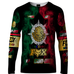 Jersey Manga Larga ¡Viva México! y Orgullo Mexicano 🇲🇽 Independencia y Revolución 🦅✨ FX102