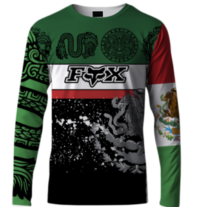 Jersey Manga Larga ¡Viva México! y Orgullo Mexicano 🇲🇽 Independencia y Revolución 🦅✨ FX125